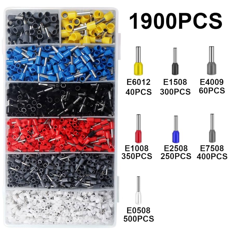 WOZOBUY Wire Crimping Tool Set,Terminal Punching Pliers Wire